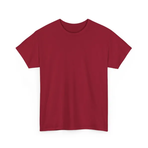 T shirt personnalise coton epais unisexe Gildan 5000 rouge cardinal