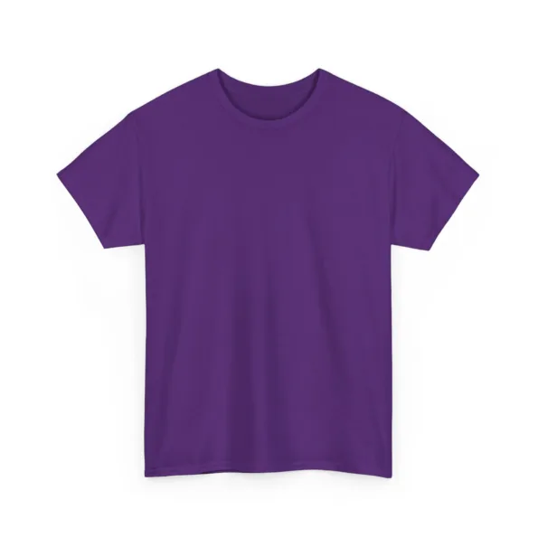 T shirt personnalise coton epais unisexe Gildan 5000 violet