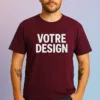 T-shirt personnalisé haut de gamme unisexe
