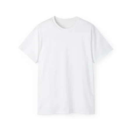 T shirt personnalise unisexe premium Gildan 2000 blanc