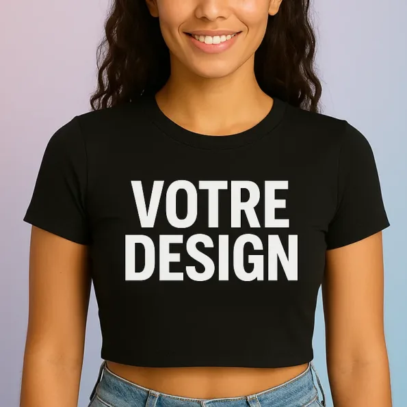 Crop Top Personnalisé