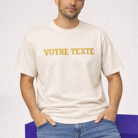 t shirt broderie personnalisee