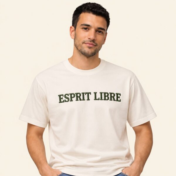t-shirt broderie personnalisée texte large