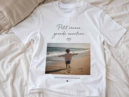 T-shirt enfant personnalisé Coton Bio photo review