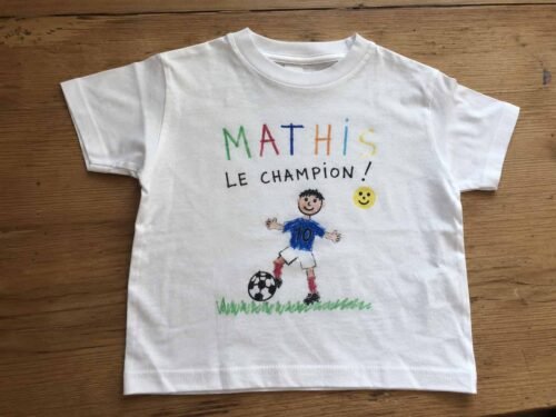 T-shirt enfant personnalisé Coton Bio photo review