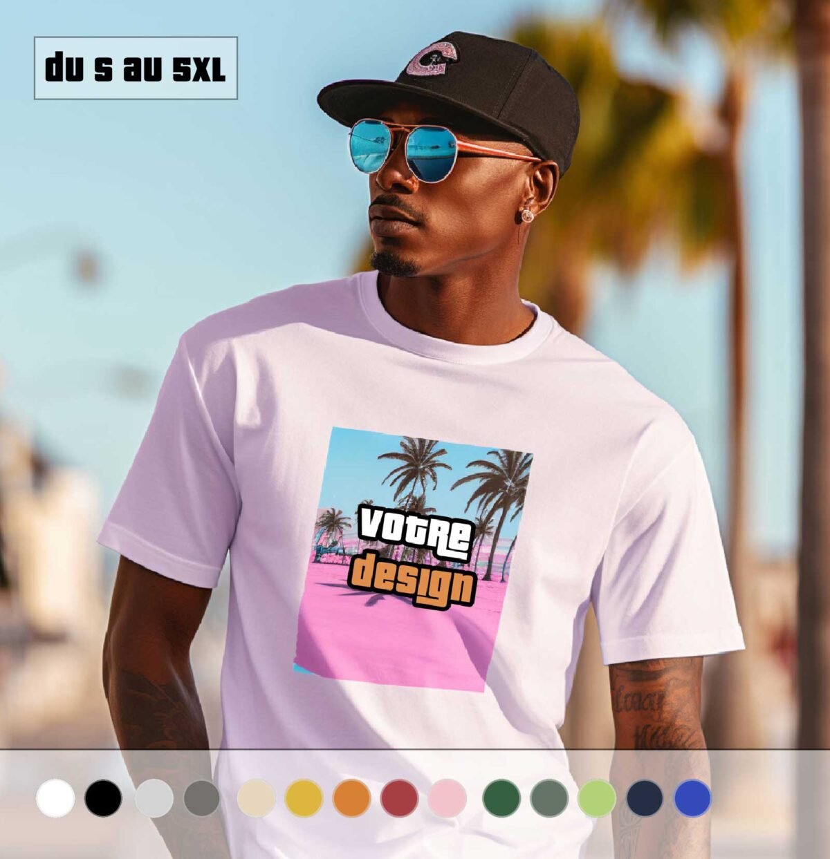 👕 T-shirt Unisexe Oscar En Coton épais - Taille Régulière - Neuf Avec étiquettes