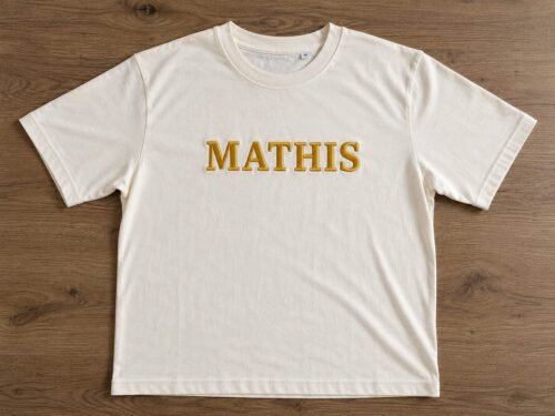 tee shirt brodé prénom