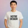 T-shirt personnalisé coton épais unisexe