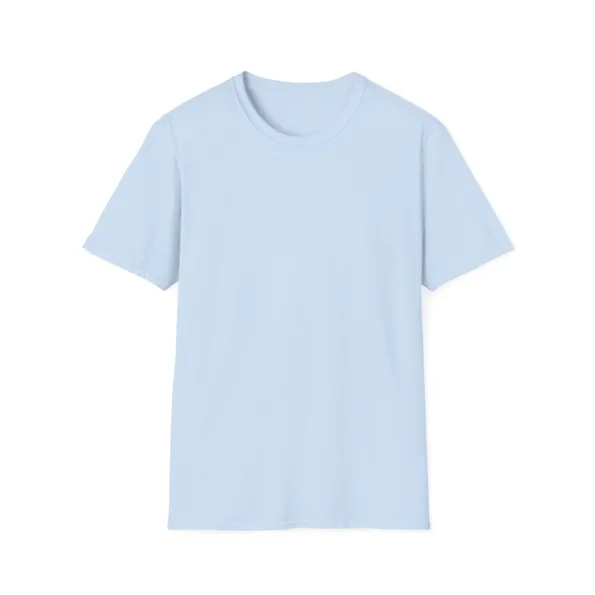 T shirt personnalise homme – Gildan 64000 bleu ciel