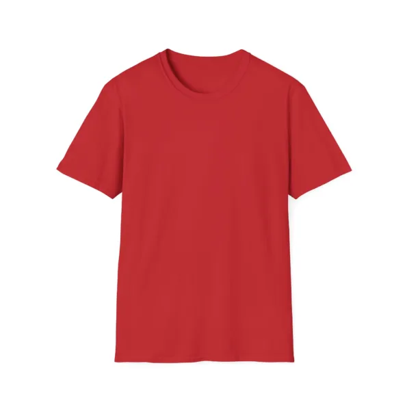 T shirt personnalise homme – Gildan 64000 rouge