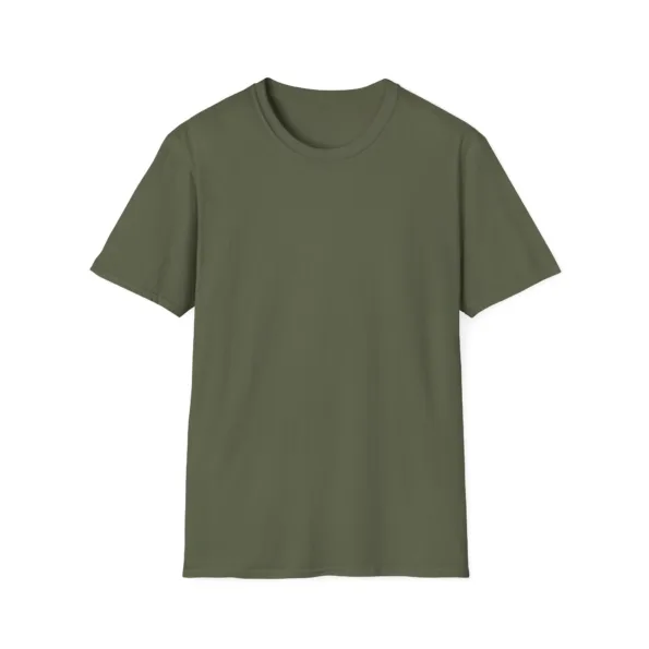 T shirt personnalise homme – Gildan 64000 vert militaire