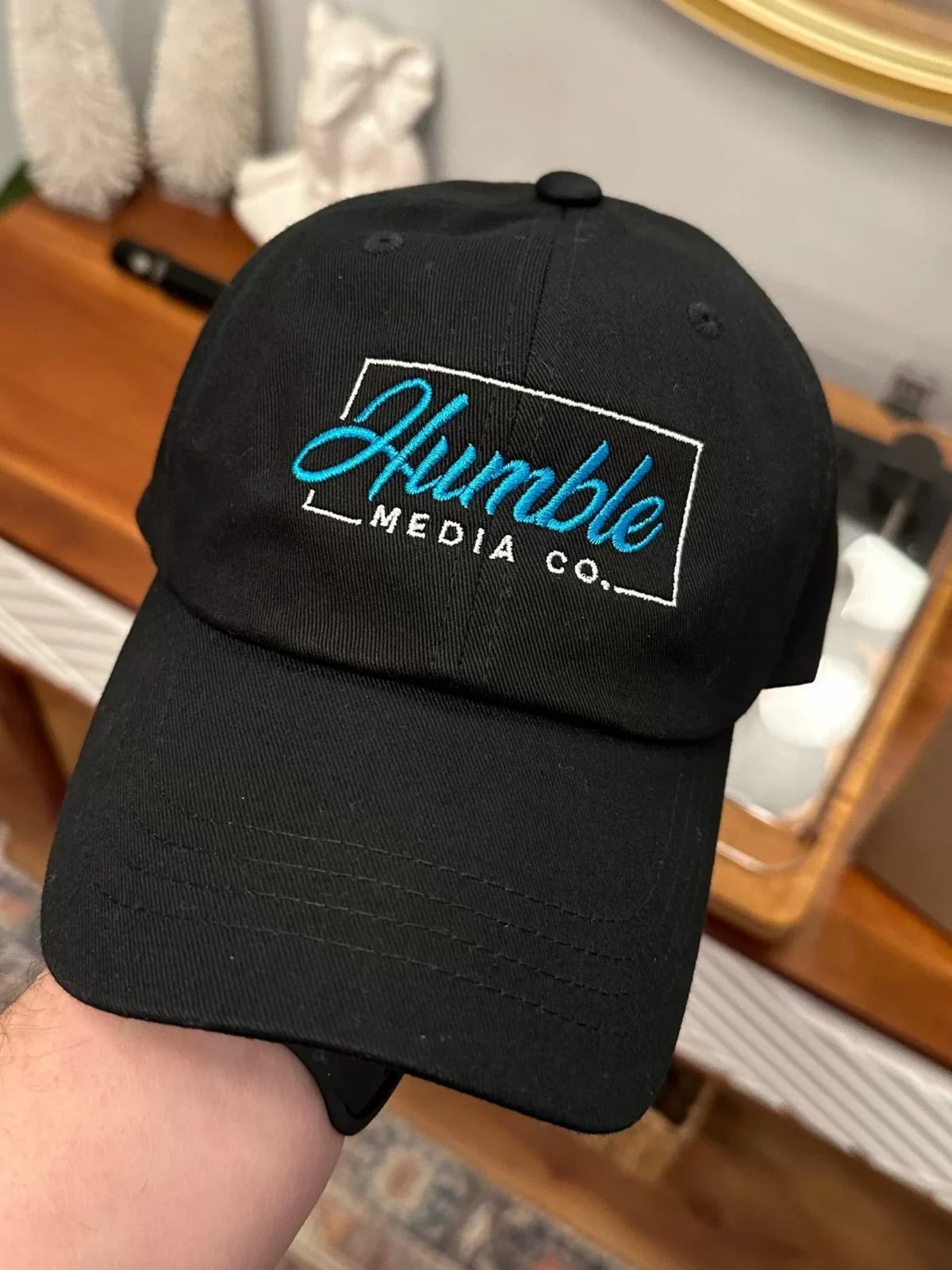casquette brodee personnalisee client