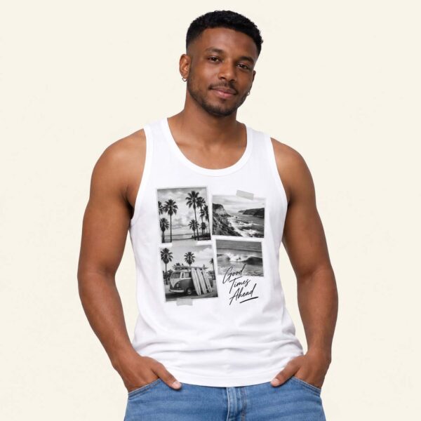débardeur personnalisable homme coton