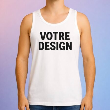 debardeur personnalisé homme pas cher