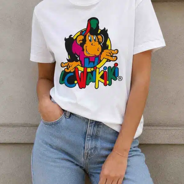 t shirt waikiki femme