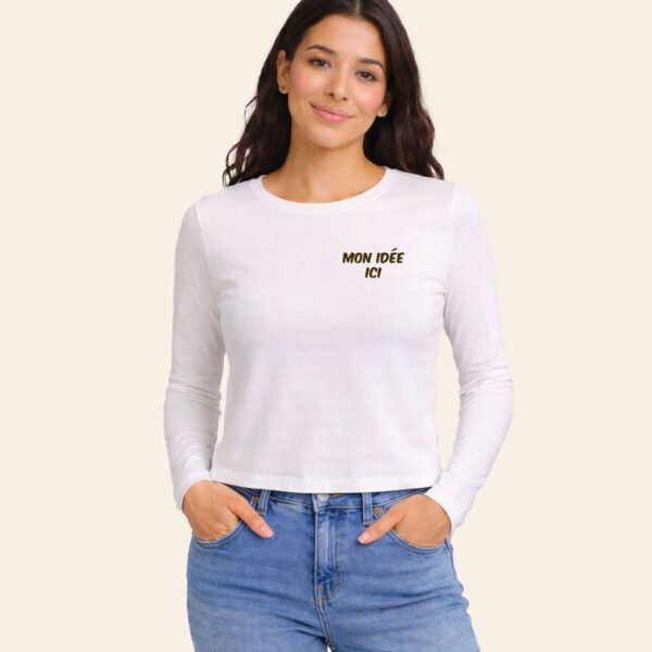 t-shirts-femme-manches-longues-personnalisable