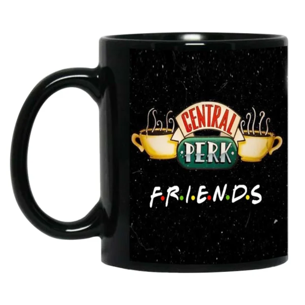 kf S572a74455e6f4b27a567faa6417b2538f Tasse caf au design Central Perk avec nom personnalis tasse th personnalis e lait noir tasses