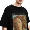 kf S21b78d8298934e39b3ebf651ed712d9a0 T Shirt Manches Courtes en Coton Respirant et Surdimensionn Streetwear Hip Hop Sandros Botticelli La Naissance