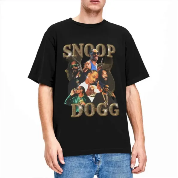 kf Sc2cad7fd9c61451d875d2c47c362e5b7k T shirt Snoop Dogg Rared Hip Hop pour hommes et femmes 100 coton v tements d