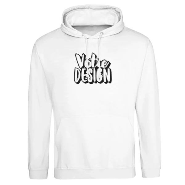 Sweat à capuche brodé personnalisé unisexe | JustHoods JH001