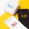 kf S0a0e09a924994451bdb8a532ac96cb5fJ Chaussettes initiales personnalis es pour hommes initiales brod es personnalis es chaussettes d quipage en coton