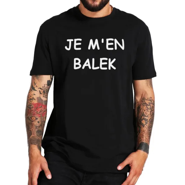 T-shirt Je m’en balek