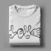 kf S54bc1b904e244b46a1f060a5feae325cM conomie d t Love Hands tureMouse pour hommes et femmes tee shirt de loisirs en