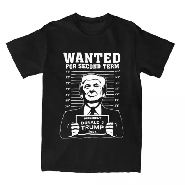 T-shirt Humour Trump Wanted