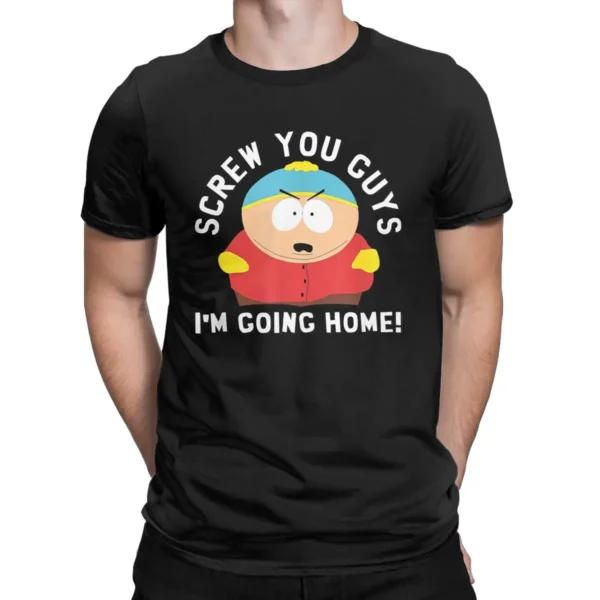 T-shirt South Park Cartman porté
