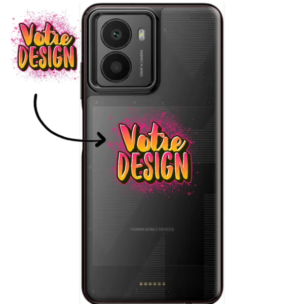Coque HMD Fusion personnalisée
