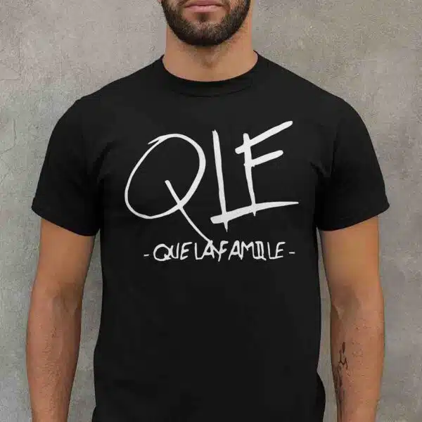 T-shirt QLF que la famille PNL