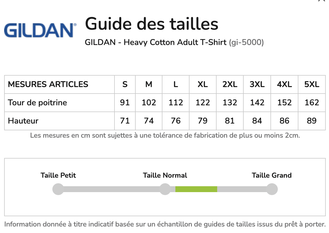 T-shirt personnalisé grande taille 3 T-shirt personnalisé grande taille