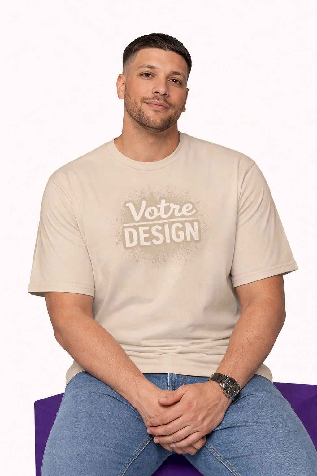 T-shirt personnalisé grande taille T-shirt personnalisé grande taille