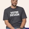 T-shirt-personnalisé-grande-taille-
