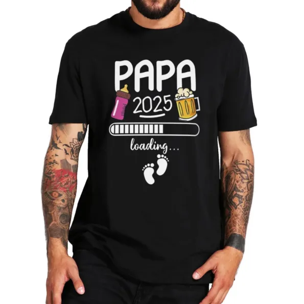 T-shirt Futur Papa 2025