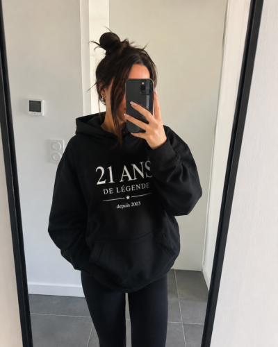 Sweat oversize personnalisé ultra épais
