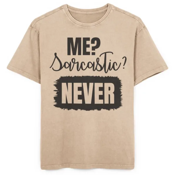 T-shirt humour sarcastique