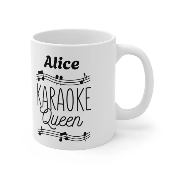Mug Karaoké Queen personnalisé