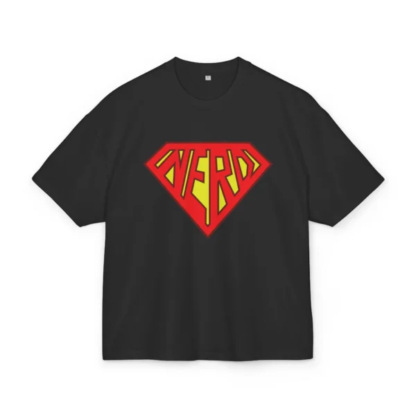 T-shirt oversize Super Nerd