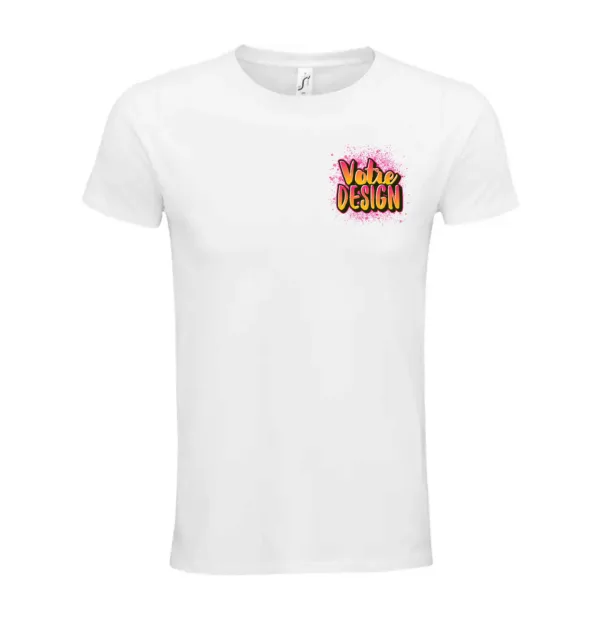 T-shirt personnalisé unisexe économique coton bio EPIC