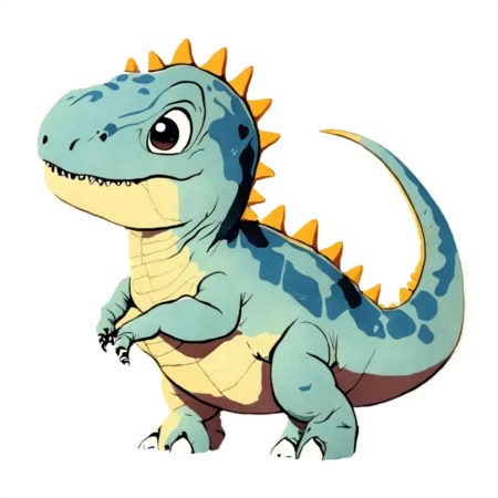 transfert textile dinosaure