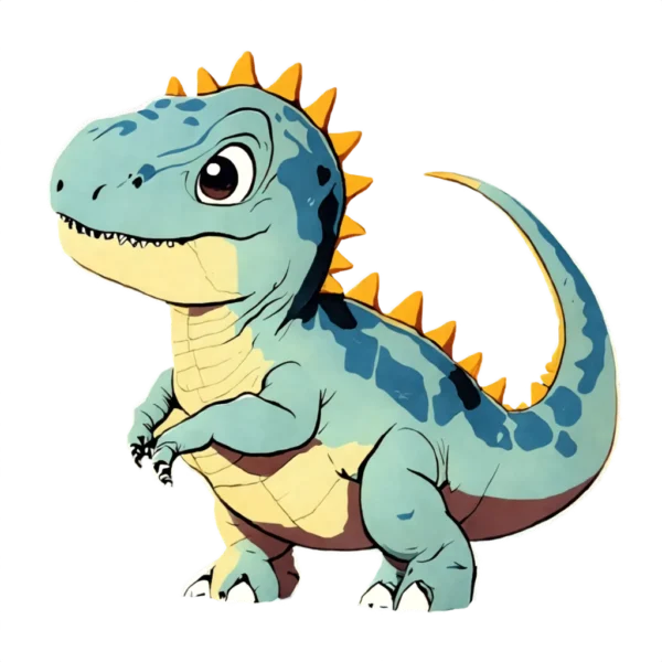 transfert textile dinosaure