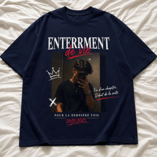 T-shirt street wear personnalisé photo review