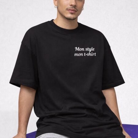 T-shirt personnalisé oversize épais unisexe