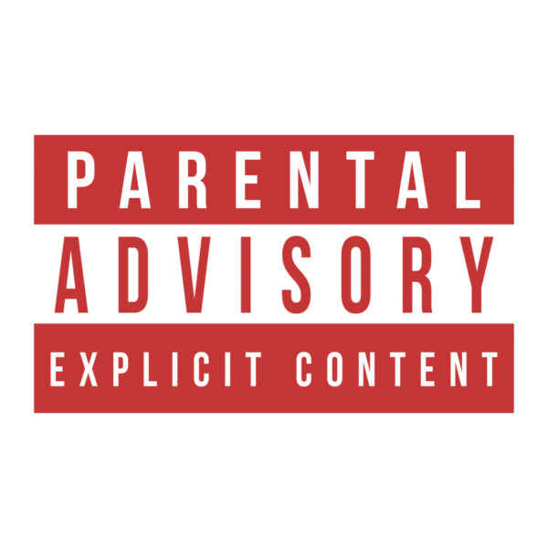 parental advisory transfert textile