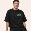 T-shirt personnalisé oversize épais unisexe 1 t-shirt-oversiez-personnalise-noir