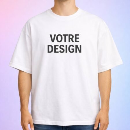 t-shirt oversize personnalisé pas cher