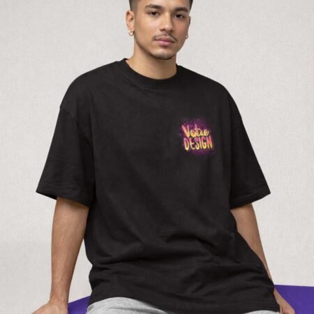 t shirt oversize personnalise unisexe