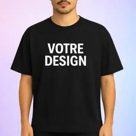 t-shirt personnalisé oversize epais