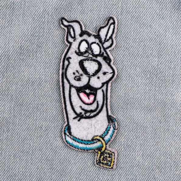 Patch brodé Scooby-Doo dessin animé années 90